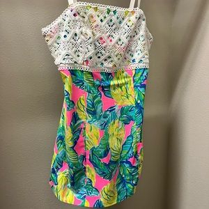 NEVER WORN Lilly Pulitzer Strapless Dress